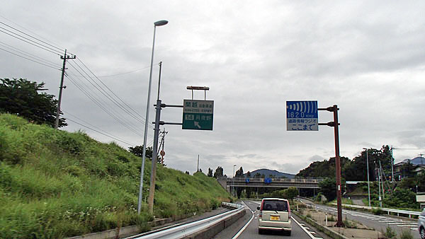 月夜野ＩＣを通過